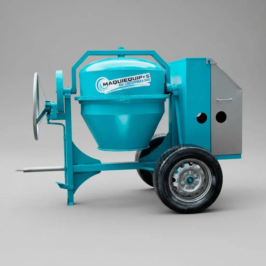 Mezcladora de concreto un bulto trabajo pesado (DIESEL 10HP)