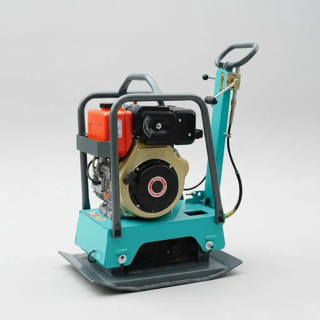 RANA VIBROCOMPACTADORA REVERSIBLE AVANCE SEMIAUTOMATICO