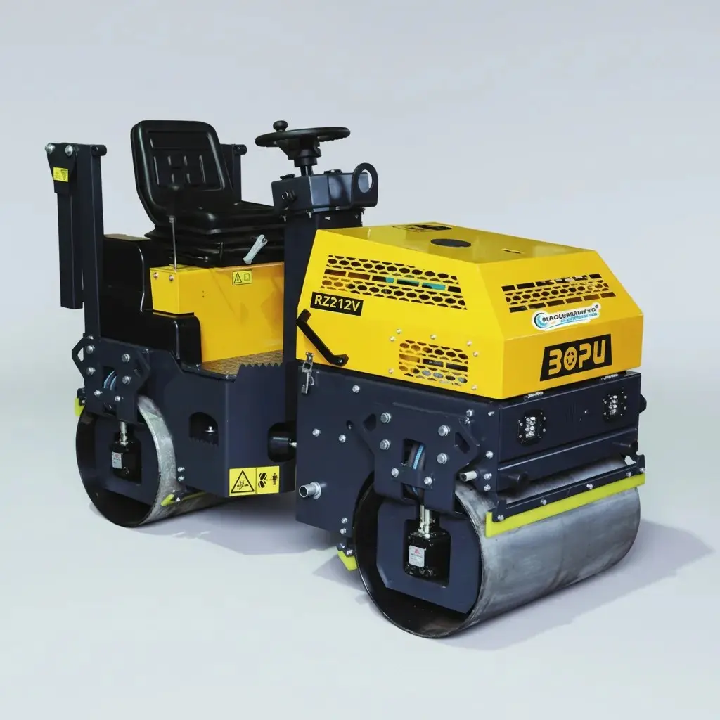 RODILLO VIBROCOMPACTADOR 1.2 TONELADAS RZ212V KAMA POCLAIN