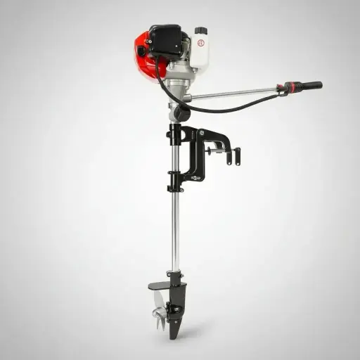 MOTOR FUERA DE BORDA PEQUE PEQUE 2T 2.5HP POTENTE Y COMPACTO